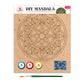iCraft DIY Mandala Art Kit - 4"inch MRP125 bulk