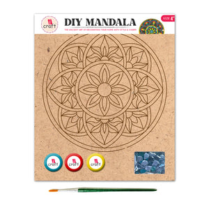 iCraft DIY Mandala Art Kit - 4"-SMA 03