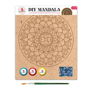 iCraft DIY Mandala Art Kit - 4"-SMA 04