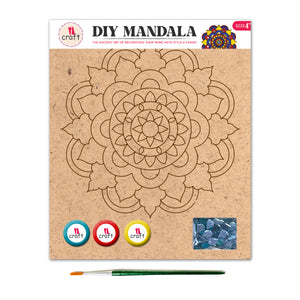 iCraft DIY Mandala Art Kit - 4"-SMA 06