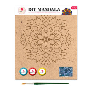 iCraft DIY Mandala Art Kit - 4"-SMA 10