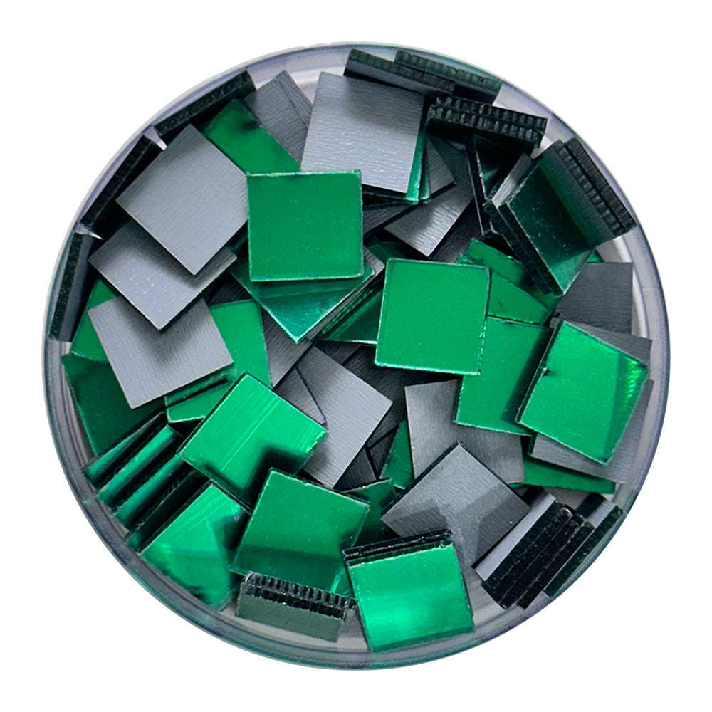 iCraft Accessories  Acrylic Mirrors Square 12mm. Pack Of 50 Grams