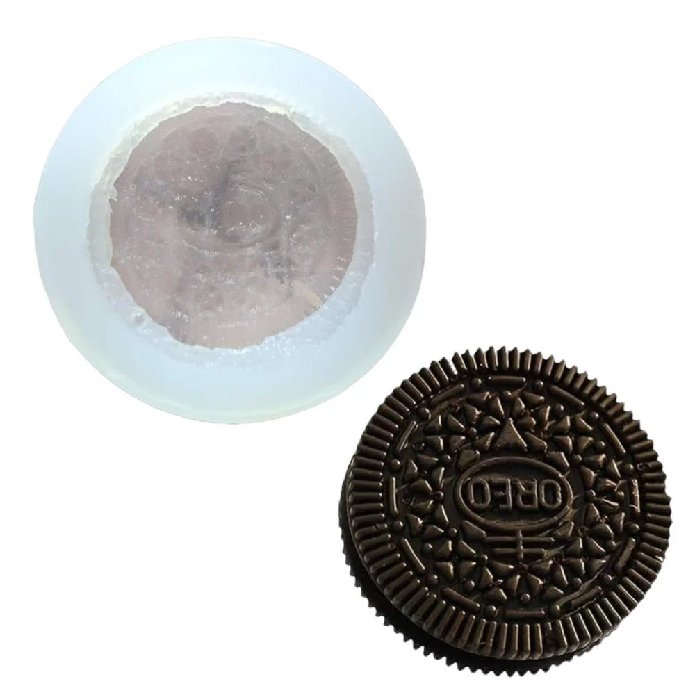 Oreo Biscuit Silicone Mould — for Resin, Wax